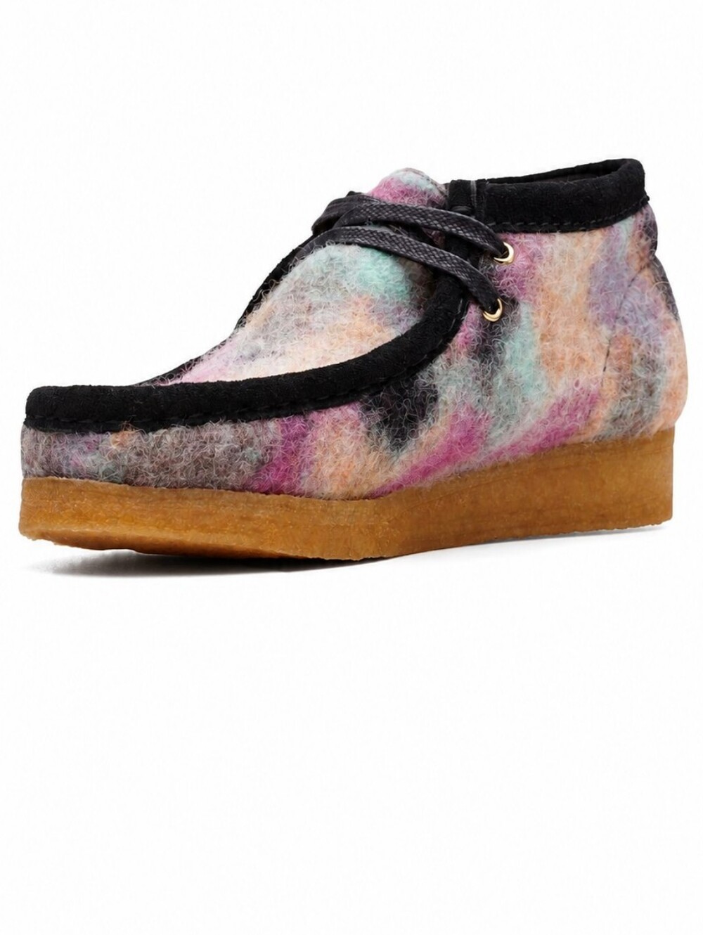 Clarks Originals Wallabee Boots Wool Combi Derby shoes 6.5